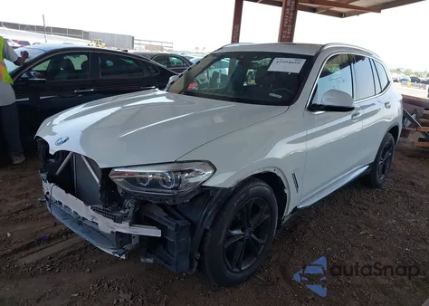 2019 BMW X3 Sdrive30I z USA, uszkodzony, nr VIN 5UXTR7C54KLF34446